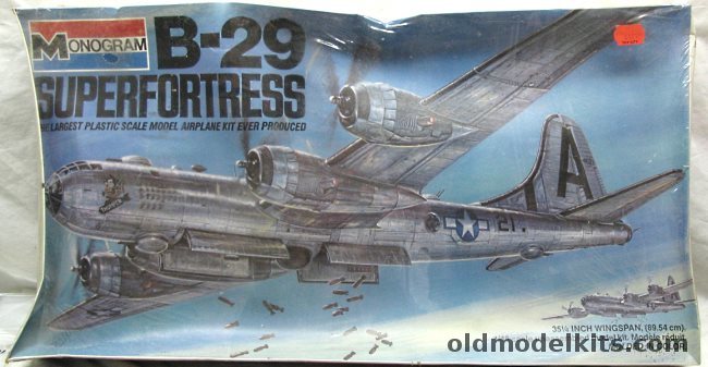 Monogram 1/48 B-29 Superfortress with Diorama Sheet, 5700 plastic model kit